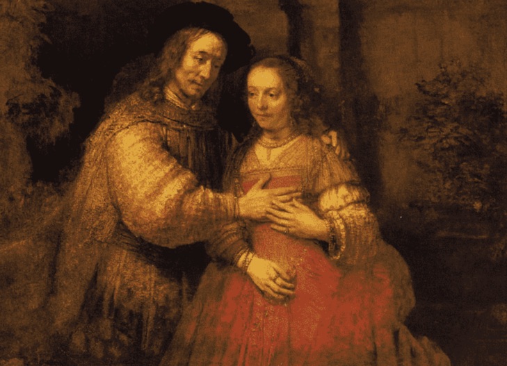 العروس اليهودية رامبرانت