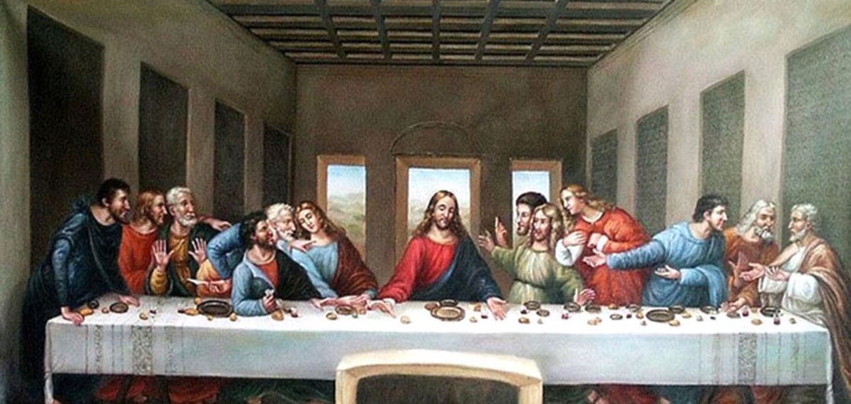 العشاء الأخير دافنشي