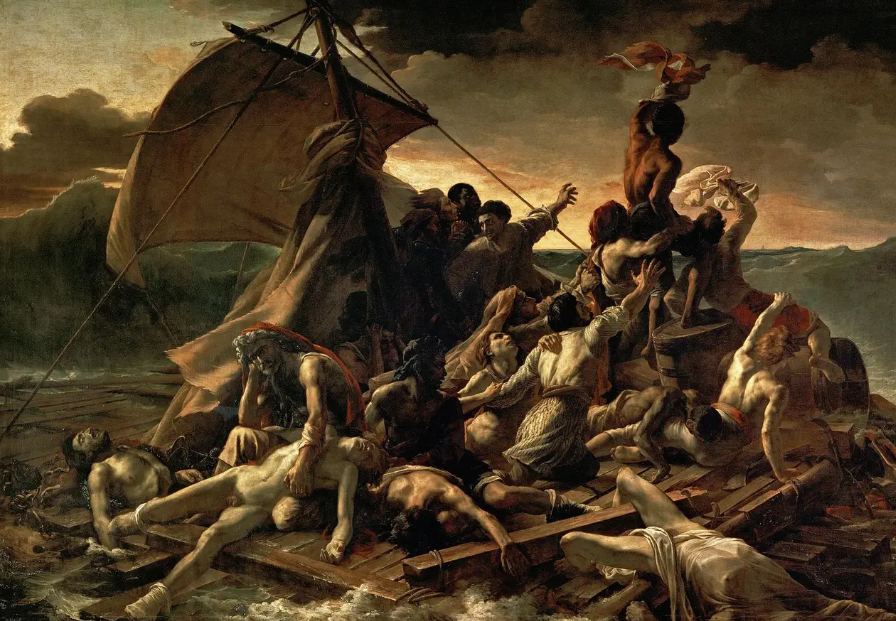 تيودور جيريكولت – لوحة قارب ميدوسا