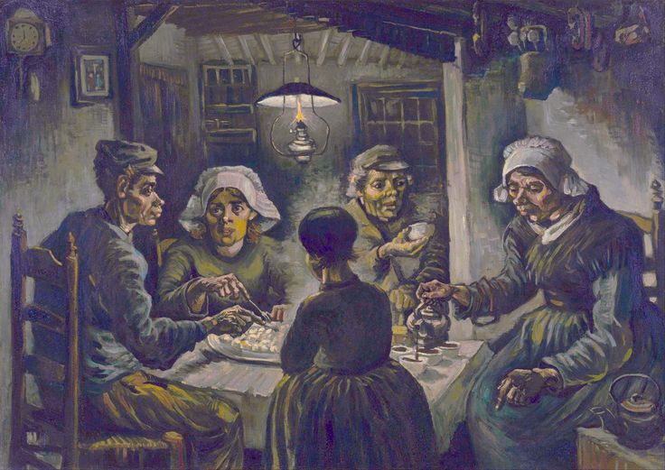 فان جوخ – آكلوا البطاطا