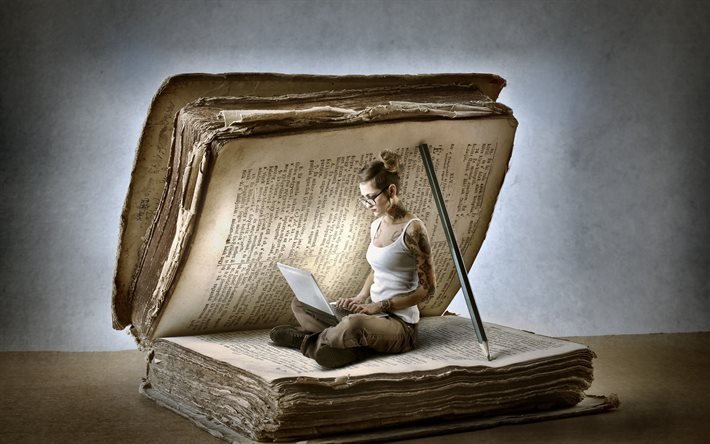 thumb2-book-patrol-girl-laptop-an-open-book